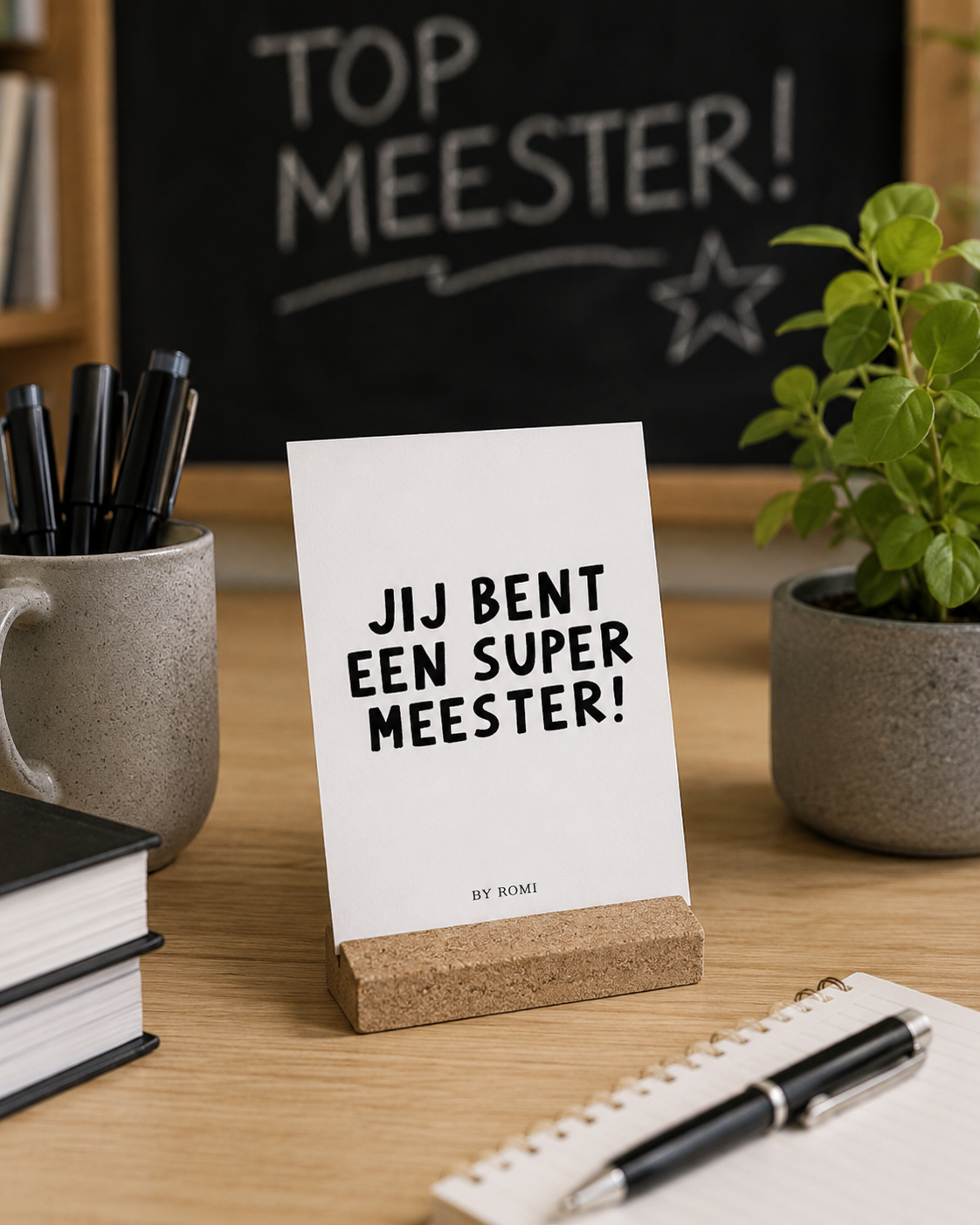 Wensdoosje Jij Bent Een Super Meester | Cadeautje Voor De Liefste Meester