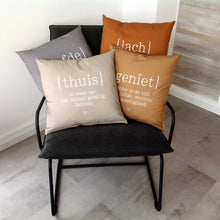 Afbeelding in Gallery-weergave laden, Kussen - Geniet - Lounge&Lifestyle