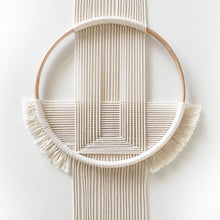 Afbeelding in Gallery-weergave laden, Geometrische wandhanger - Gebroken wit - Lounge&Lifestyle