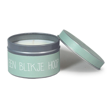 Afbeelding in Gallery-weergave laden, Soja kaars - Blikje Hoop - Lounge&Lifestyle