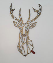 Afbeelding in Gallery-weergave laden, Geometrisch Hert - Gold Metallic - Lounge&Lifestyle