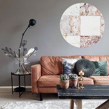 Afbeelding in Gallery-weergave laden, Muurcirkel - Marmer tegel - Lounge&Lifestyle