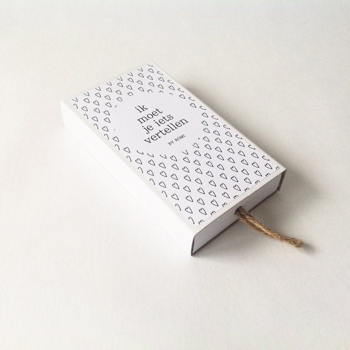 Wensdoosje - Ik moet je iets vertellen / Je wordt papa - Lounge&Lifestyle