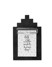 Afbeelding in Gallery-weergave laden, Houten klembord - Huisje gevel - Lounge&Lifestyle