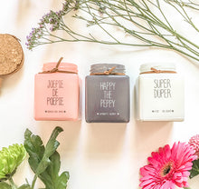 Afbeelding in Gallery-weergave laden, Soja kaars - Happy the peppy - Lounge&Lifestyle