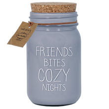 Afbeelding in Gallery-weergave laden, Soja kaars - Friends bites cozy nights - Lounge&Lifestyle
