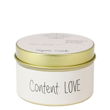 Afbeelding in Gallery-weergave laden, Soja kaars - Content love - Lounge&Lifestyle