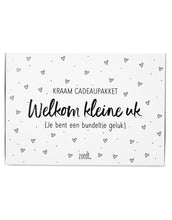 Afbeelding in Gallery-weergave laden, Kraamcadeau pakket - Welkom kleine uk - Lounge&Lifestyle