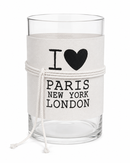 Waxinelichthouder Paris New York London | Sfeervolle Woondecoratie