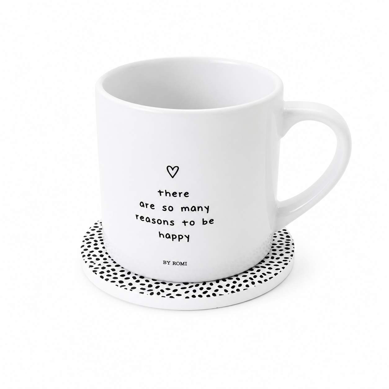Mok There Are So Many Reasons To Be Happy | Inclusief Doosje & Kaartje