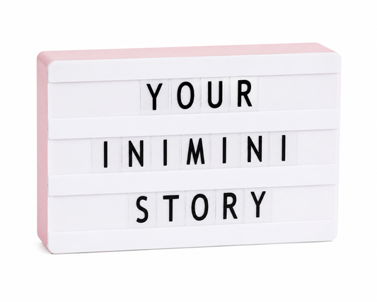 Mini Lightbox Roze | Personaliseerbare LED Lichtbox A7