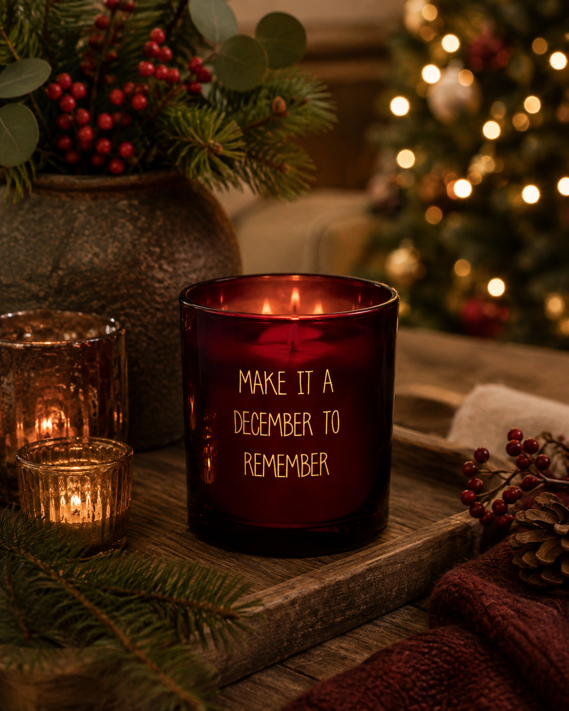 Sojakaars Make It A December To Remember | Winter Wood Geurkaars