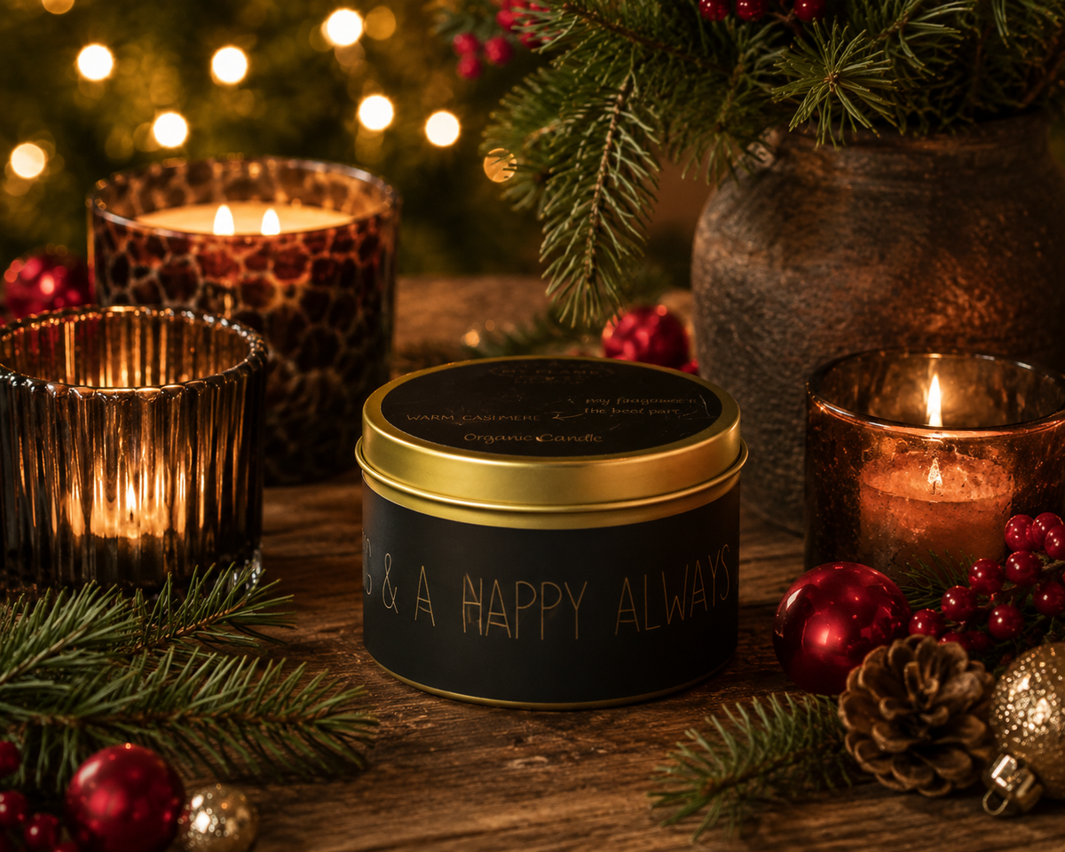 Sojakaars Merry Everything | Warm Cashmere Geurkaars