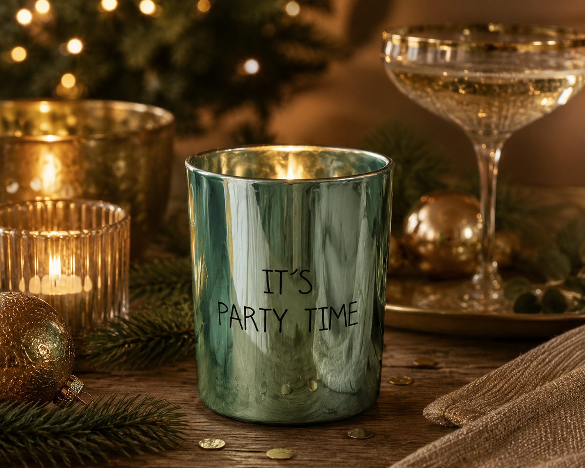 Sojakaars It's Party Time | Minty Bamboo Geurkaars
