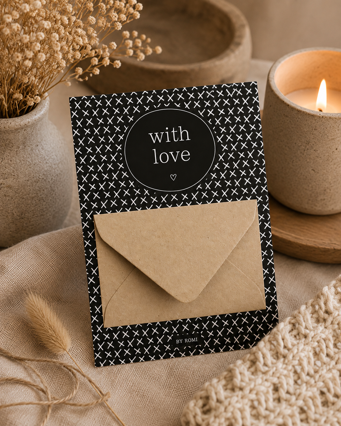 Geldkaart With Love | Origineel Geldcadeau Met Envelop