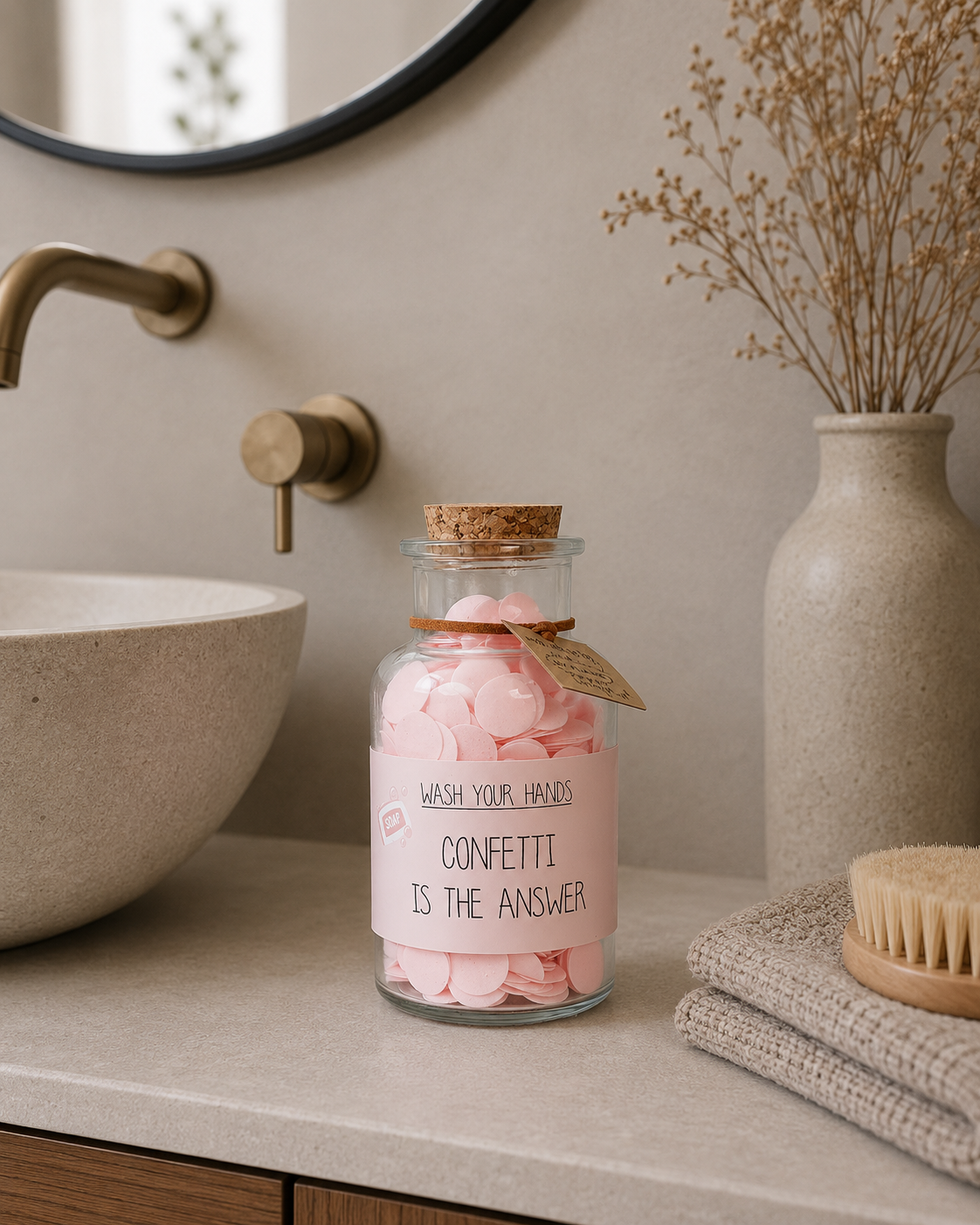 Handzeep Confetti Is The Answer | Green Tea Time Handzeepblaadjes