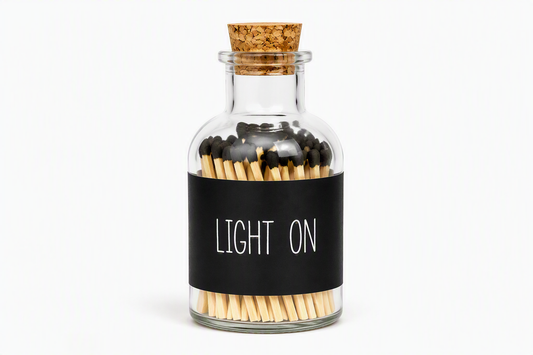 Glazen Luciferpotje | Light On