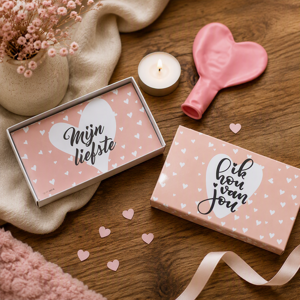 Greeting Box Ik Hou Van Jou | Lief Cadeautje In Een Doosje