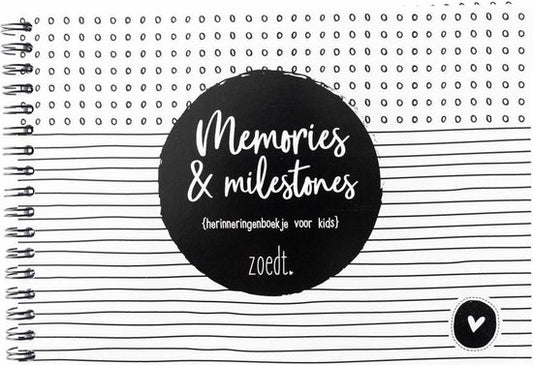 Invulboek Memories & Milestones | Herinneringenboek Basisschooltijd