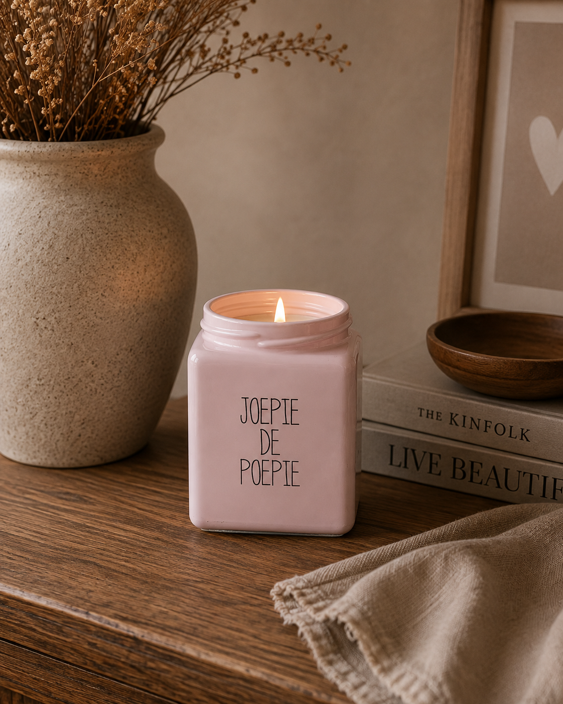 Sojakaars Joepie de Poepie | Green Tea Geurkaars