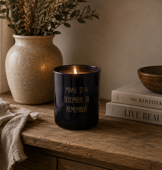 Sojakaars Make It A December To Remember | Geurkaars Met Houten Lont
