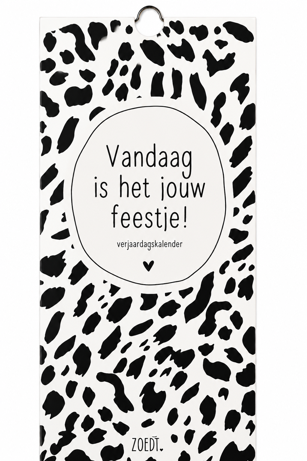 Verjaardagskalender Print | Nooit Meer Een Verjaardag Vergeten