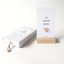 Afbeelding in Gallery-weergave laden, Wensdoosje - Ik moet je iets vertellen / Je wordt papa - Lounge&amp;Lifestyle

