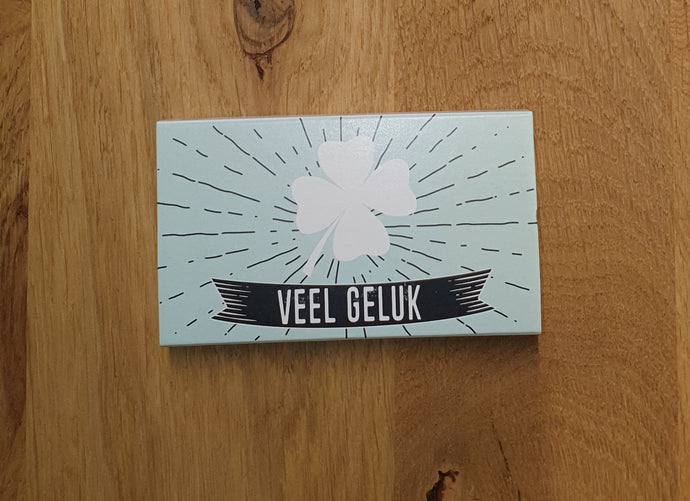 Greeting Box - Veel geluk - Lounge&Lifestyle