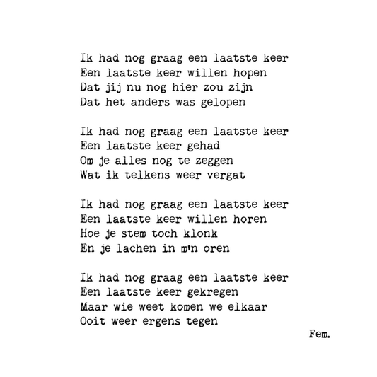 Laatste keer - Lounge&Lifestyle