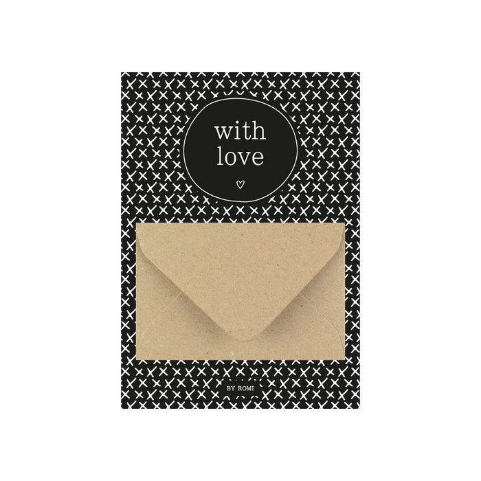 Geldkaart - With love - Lounge&Lifestyle