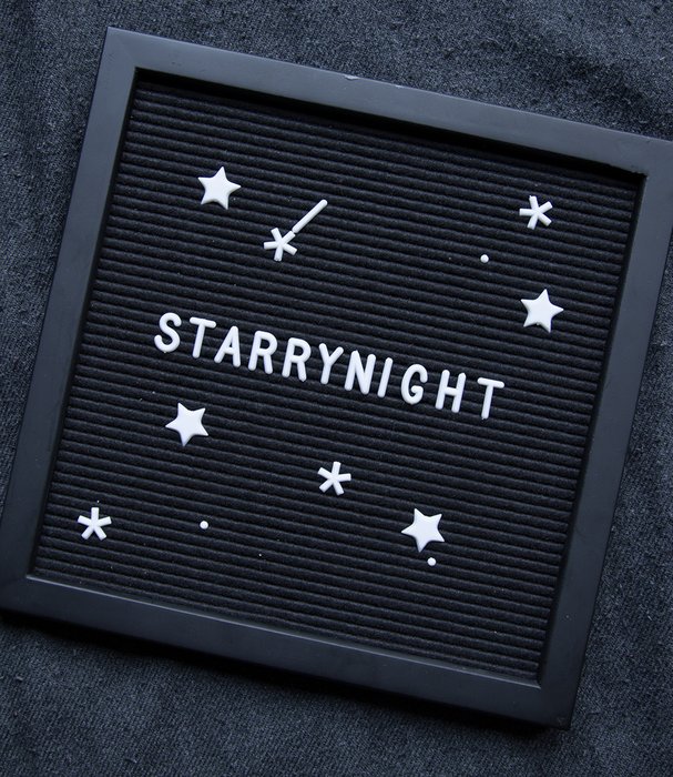 Letterboard Zwart - Lounge&Lifestyle