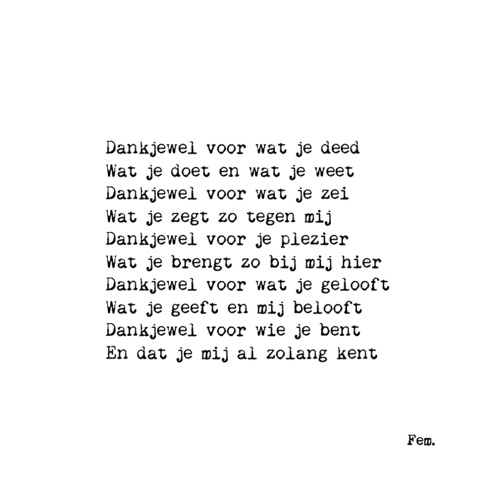 Voor wat je deed - Lounge&Lifestyle