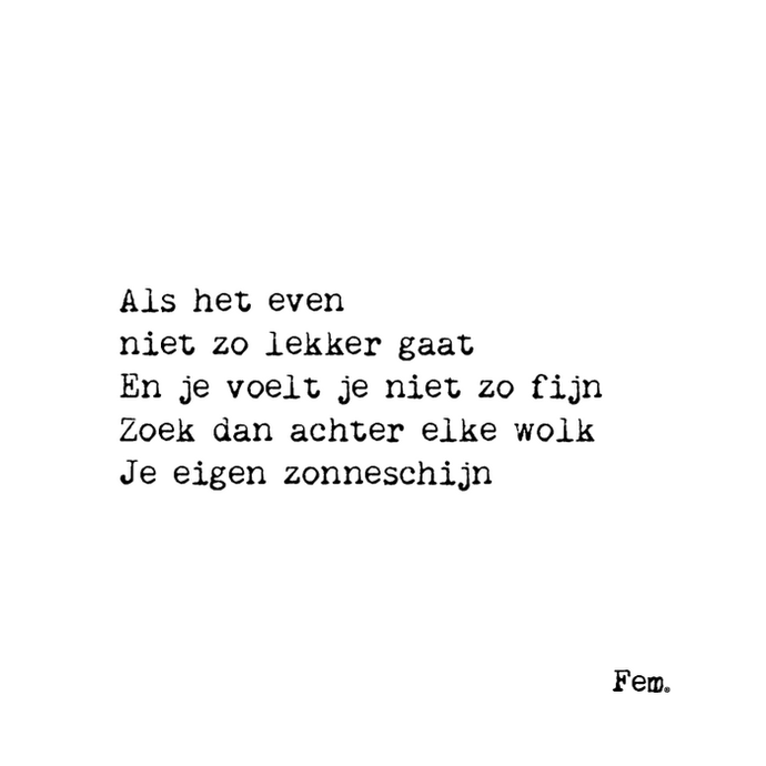 Zonneschijn - Lounge&Lifestyle