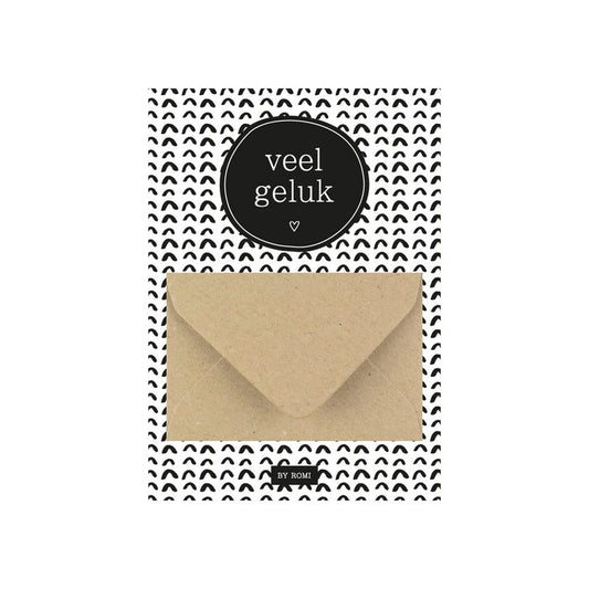 Geldkaart - Veel geluk - Lounge&Lifestyle