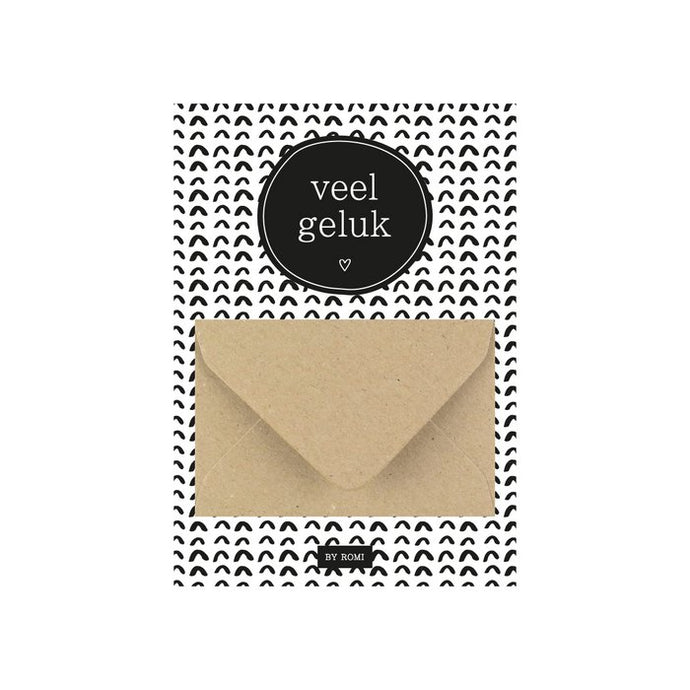 Geldkaart - Veel geluk - Lounge&Lifestyle