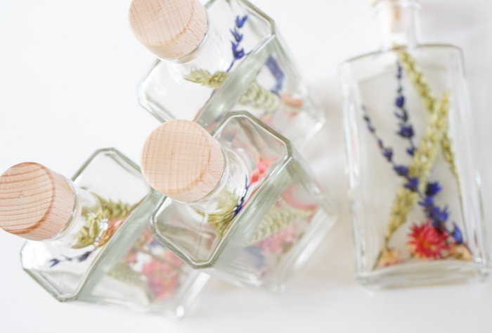 Droogbloemen in fles - Lounge&Lifestyle