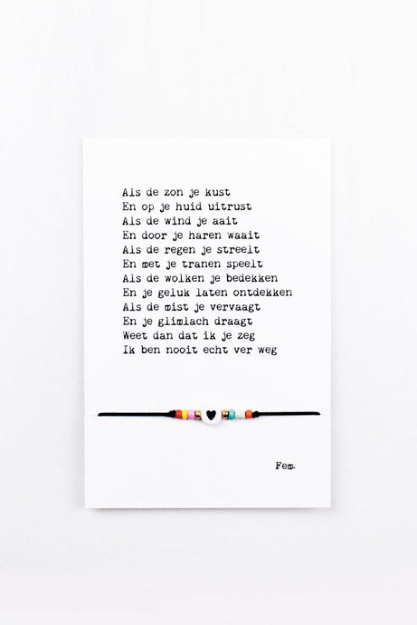 Armbandplezier - Nooit ver weg  - Voor mannen - Lounge&Lifestyle