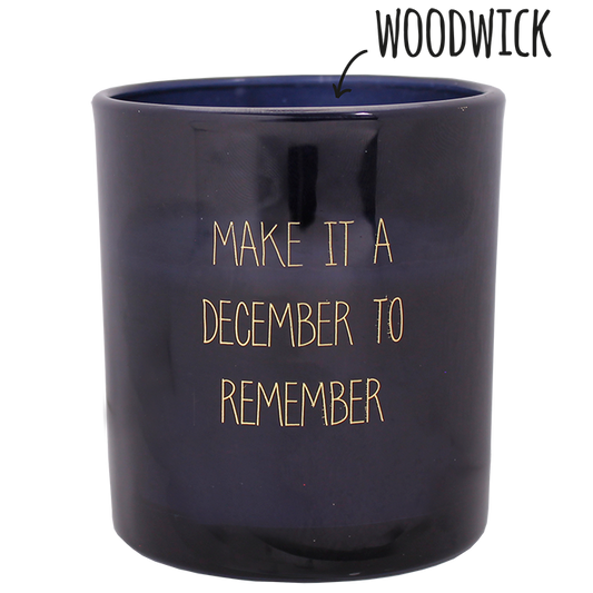 Soja kaars - Make it a december to remember - Lounge&Lifestyle