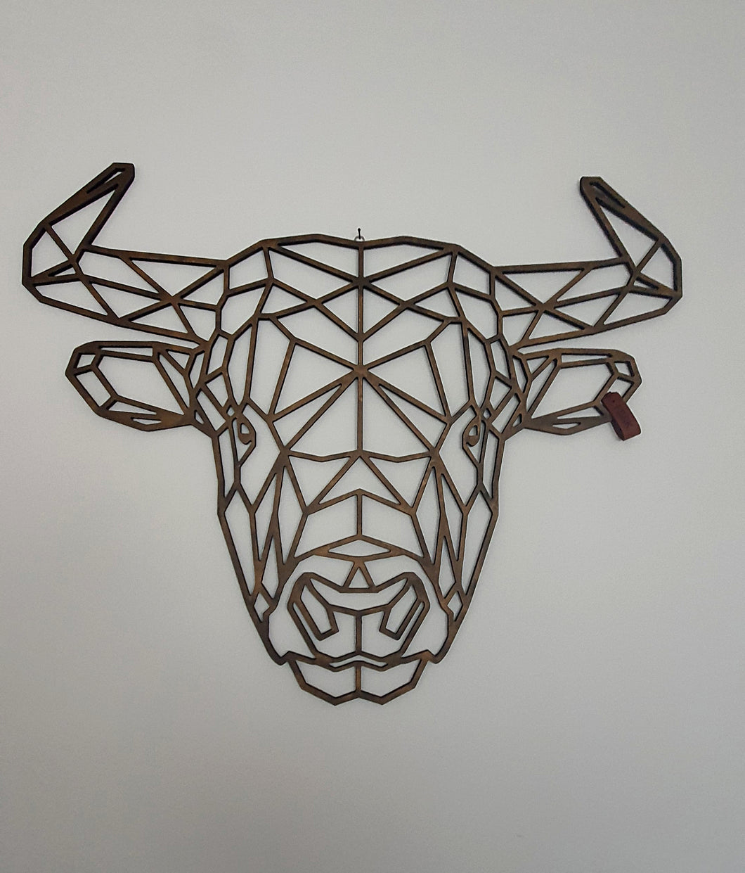 Geometrische Bull - Bronze Metallic - Lounge&Lifestyle
