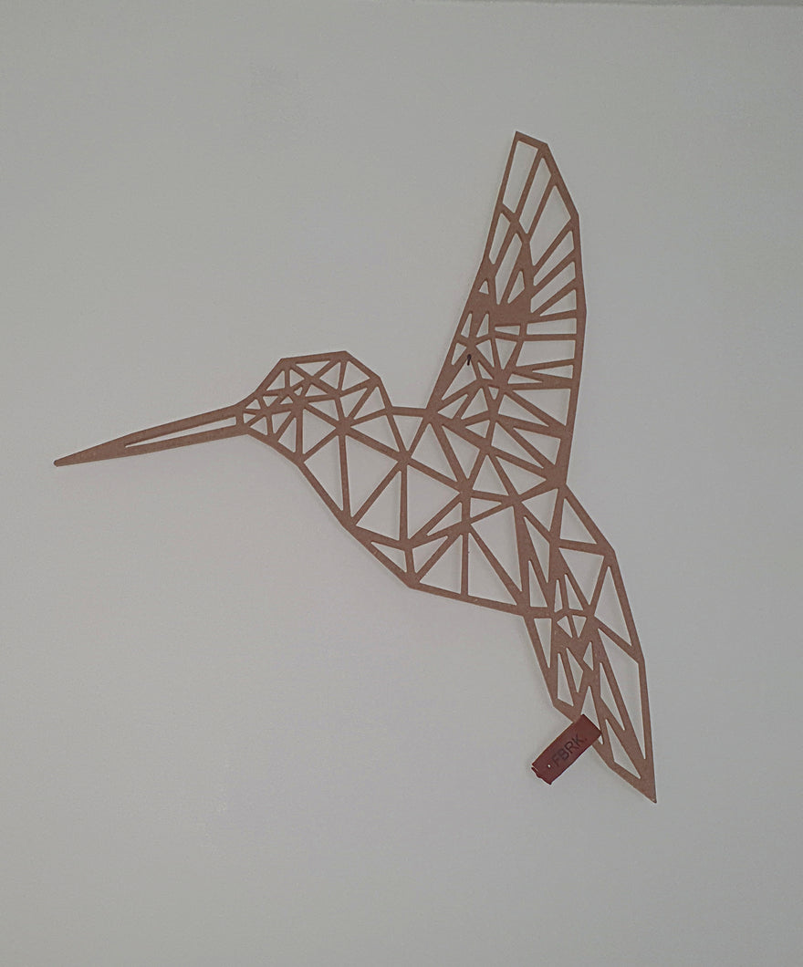Geometrische Kolibri - Neutraal - Lounge&Lifestyle
