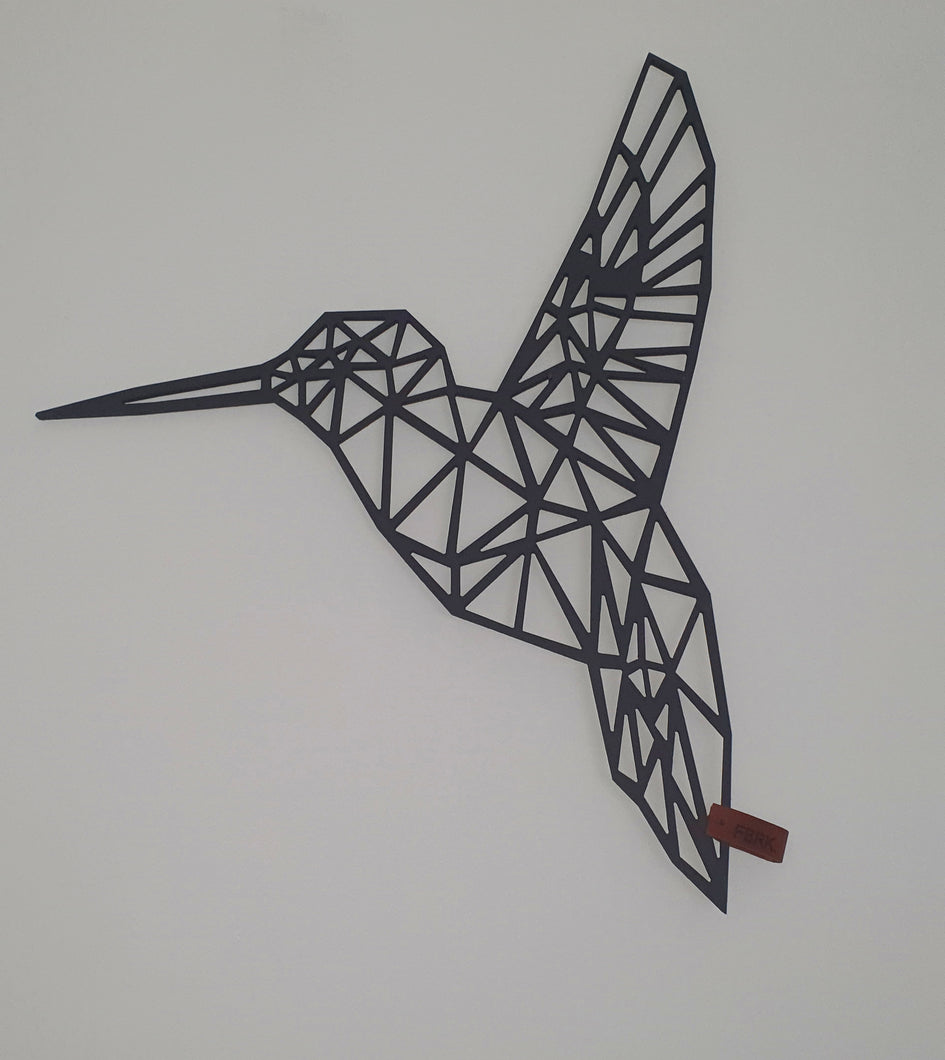 Geometrische Kolibri - Black - Lounge&Lifestyle