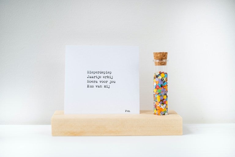 Plankplezier - Feest confetti - Lounge&Lifestyle