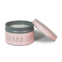 Afbeelding in Gallery-weergave laden, Soja kaars  - Blikje liefde - Lounge&amp;Lifestyle
