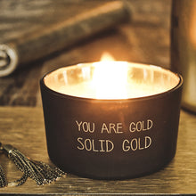 Afbeelding in Gallery-weergave laden, Soja kaars - You are gold - Lounge&amp;Lifestyle
