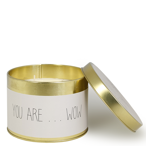 Soja kaars  - You are.. wow - Lounge&Lifestyle