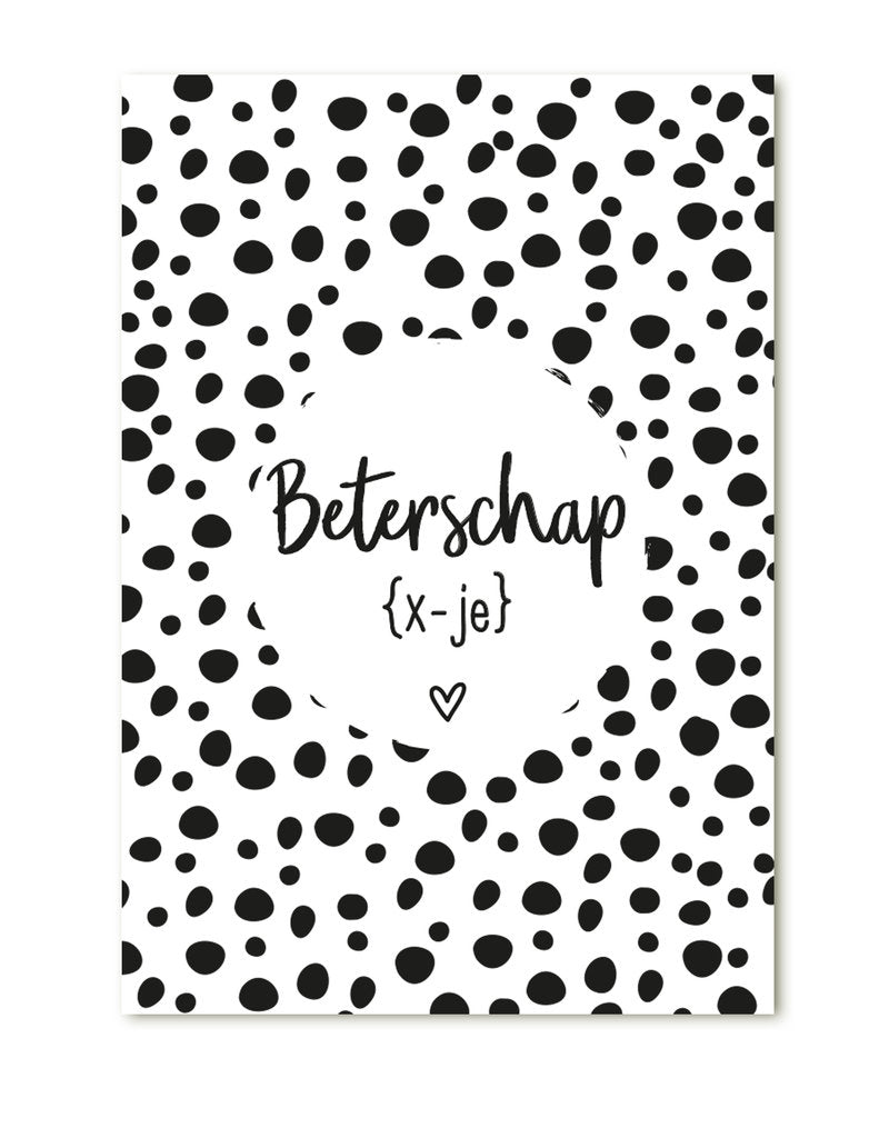 Cadeaukaartje - Beterschap - Lounge&Lifestyle