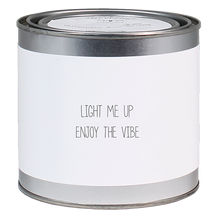 Afbeelding in Gallery-weergave laden, Soja kaars  - Light me up, enjoy the vibe - Lounge&amp;Lifestyle
