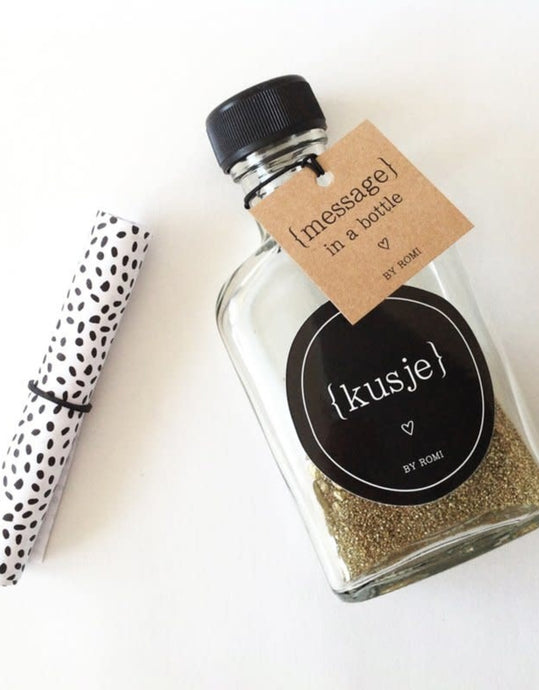 Message in a bottle - Kusjes - Lounge&Lifestyle