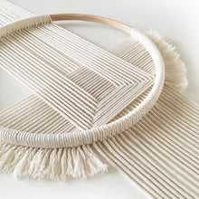 Afbeelding in Gallery-weergave laden, Geometrische wandhanger - Gebroken wit - Lounge&amp;Lifestyle
