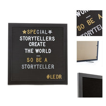 Afbeelding in Gallery-weergave laden, Letterboard Zwart - Lounge&amp;Lifestyle
